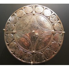 The Fuller Brooch, solar cross, angel in the center